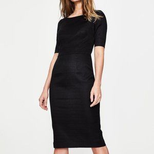 NWT Fleur Fitted Dress - Black